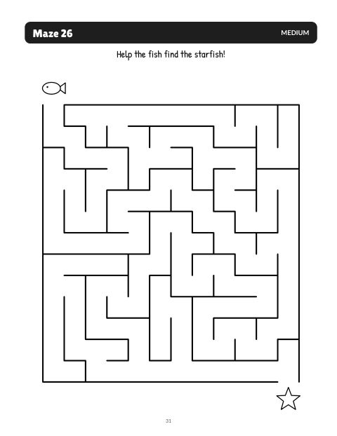 Sample maze page